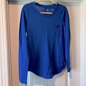 Blue Long sleeve Shirt- Medium
